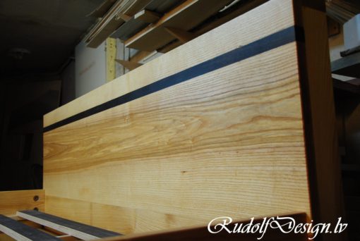 Massivholzbett Wenge – Bild 7